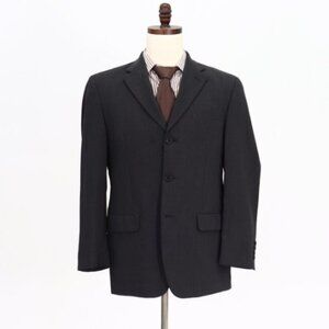 Missoni Solid 3-Button Sport Coat Blazer Jacket Size 46